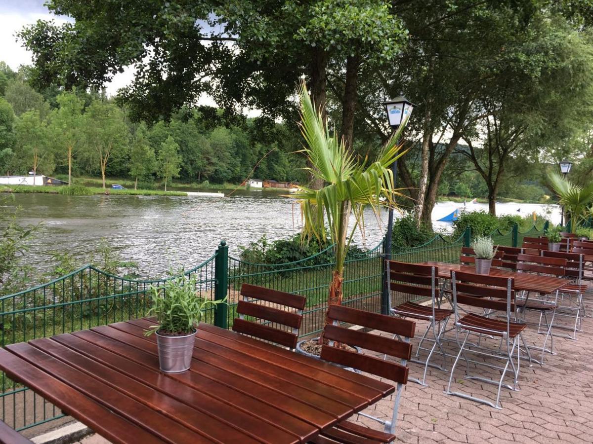 Brauhaus Am See Oberthulba Esterno foto