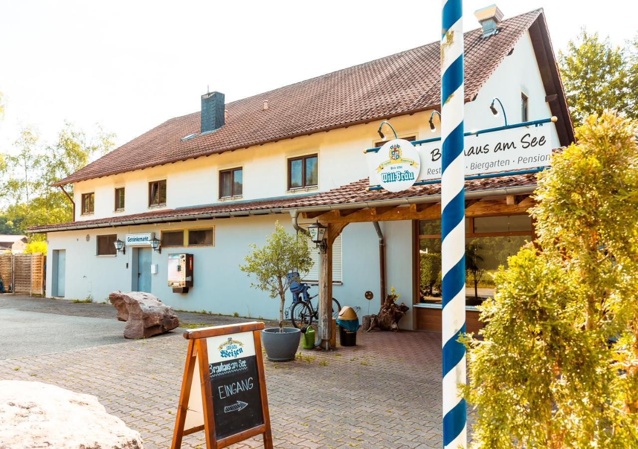 Brauhaus Am See Oberthulba Esterno foto